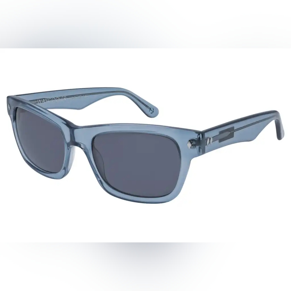NEW Tres Noir Waycooler Transparent Blue Sunglasses